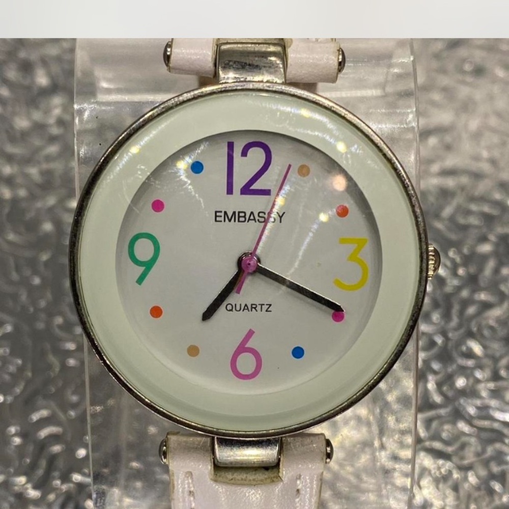 Embassy LuX *** Snow White Quartz” Ladies watch ^^^